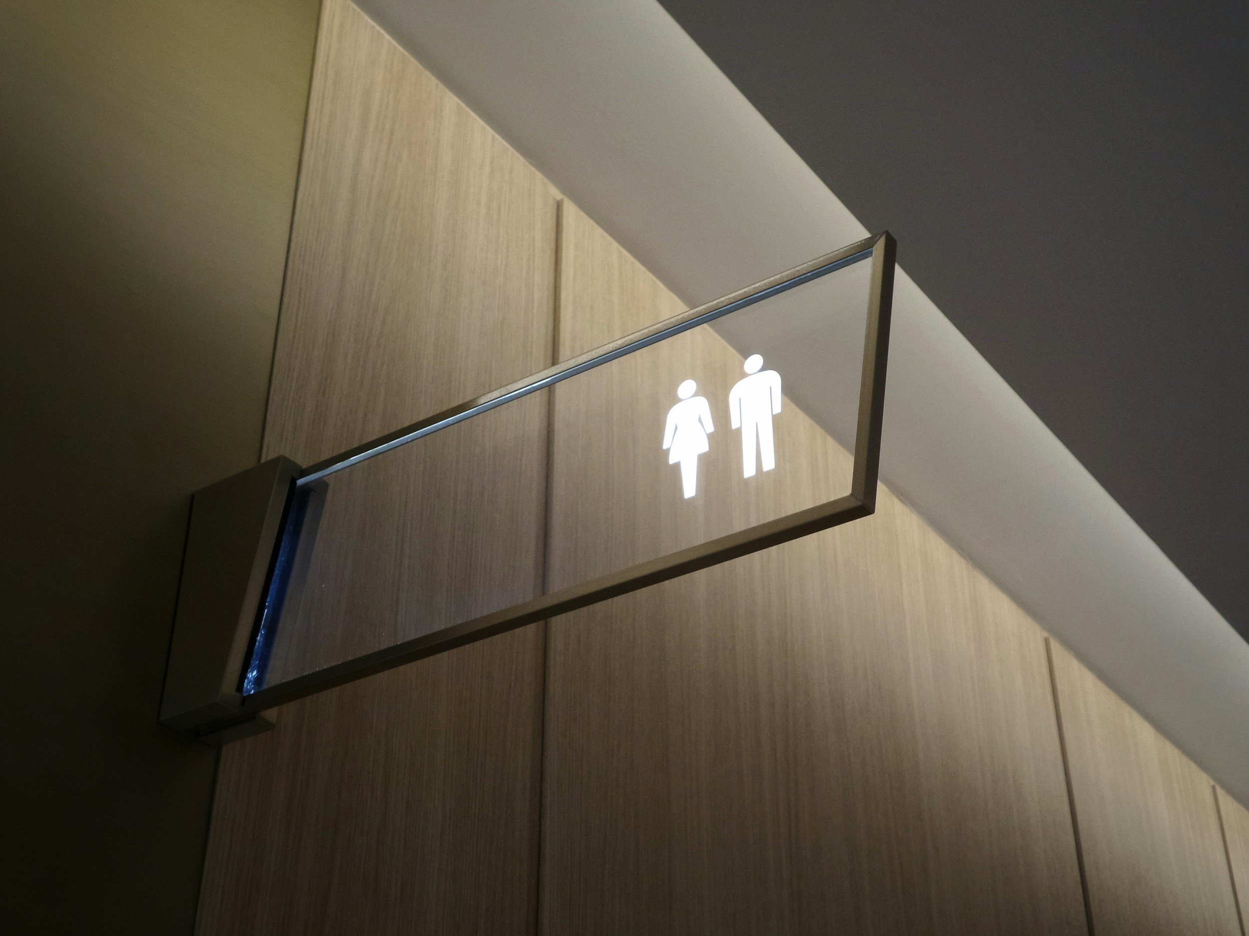 Kranus Lutera: toilet sign on airport