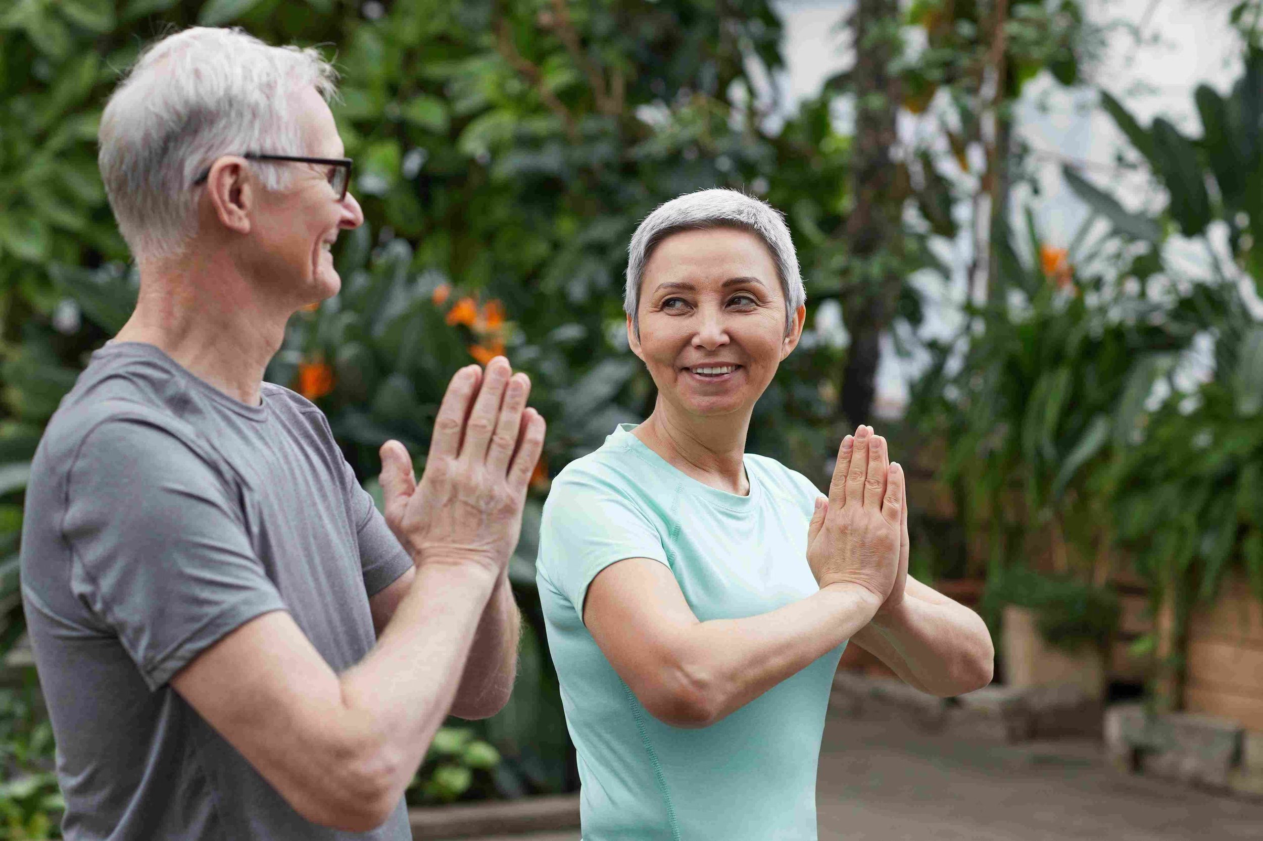 Kranus Edera Mann Frau Yoga